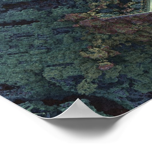 要塞3Dフラクタル ポスター (角)