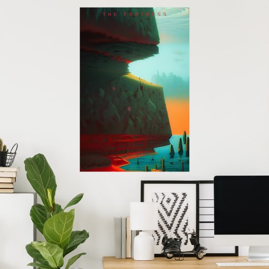 要塞 ポスター (ホームオフィス)