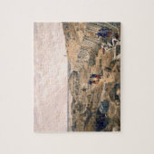 要塞du Matの「座席からのプレートの溝 ジグソーパズル (縦)