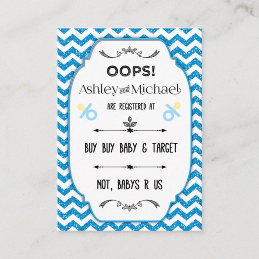 要求によるカスタム・カード エンクロージャーカード (正面)