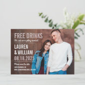 要求はっきりした編集可能カラー日付カードの保存 サンキューカード (スタンド正面)