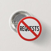 要求ボタン無し#2 缶バッジ (正面&裏面)