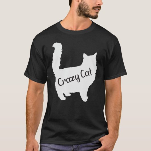 要熱狂する素引用文向けCat Flash Tシャツ (正面)