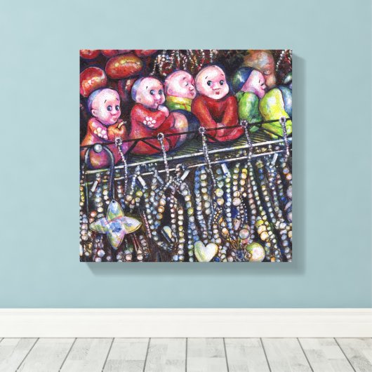 要約する キャンバスプリント (インサイチュ (ウッドフロア))