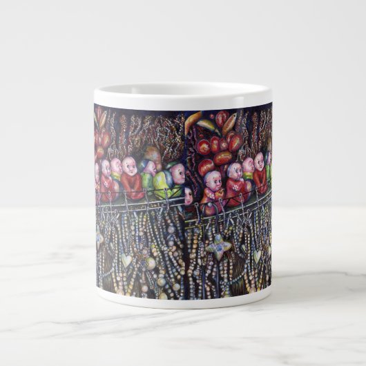 要約する ジャンボコーヒーマグカップ (正面)