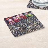 要約する スクエアペーパーコースター (アングル)