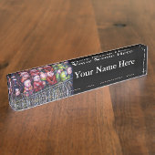 要約する デスクネームプレート (側面)