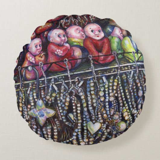 要約する ラウンドクッション (正面)