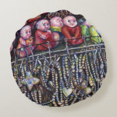 要約する ラウンドクッション (裏面)