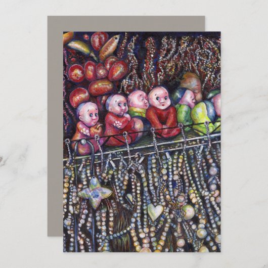 要約する 招待状 (正面/裏面)