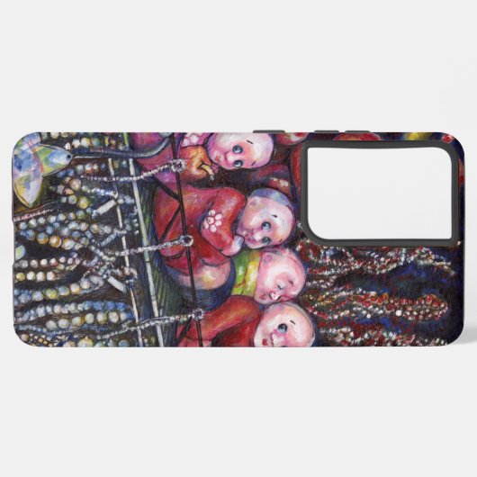 要約する SAMSUNG GALAXYケース (左側面)