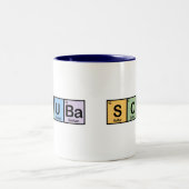 要素から成っているスキューバ ツートーンマグカップ (中央)