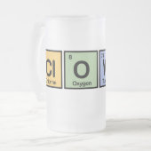 要素から成っているピエロ フロストグラスビールジョッキ (正面左)