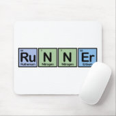 要素から成っているランナー マウスパッド (マウス)