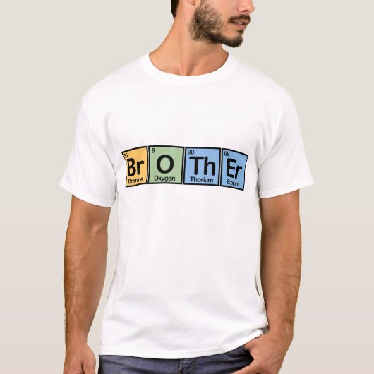 要素から成っている兄弟 Tシャツ (正面)