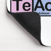 要素から成っている先生 マウスパッド (コーナー)