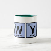 要素から成っている弁護士 ツートーンマグカップ (中央)