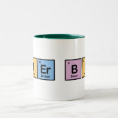 要素から成っているBier ツートーンマグカップ (中央)