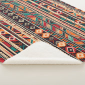 要素とシームレスなパターン，エスニックのシームレス シェルパブランケット (3/4)