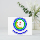 要素の円の周期表 ポストカード (スタンド正面)