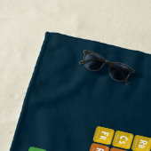 要素の周期表2 ビーチタオル (インサイチュ)