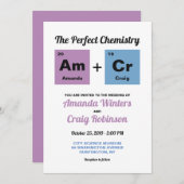 要素の周期表 招待状 (正面/裏面)