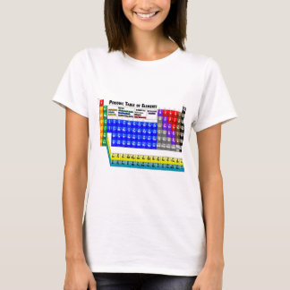 要素の周期表 Tシャツ