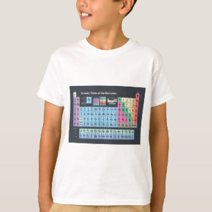 要素の周期表 Tシャツ