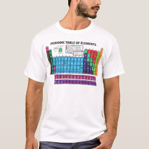 要素の周期表 Tシャツ