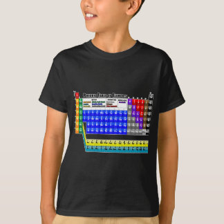 要素の周期表 Tシャツ