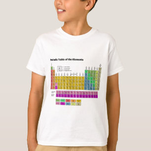 要素の周期表 Tシャツ