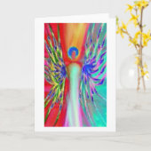 要素の大天使 カード (黄色い花)