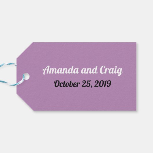 要素の定期結婚表 ギフトタグ (裏面横)