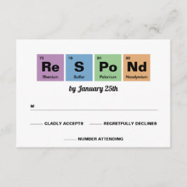 要素の定期結婚表 出欠カード