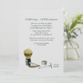 要素の招待状を剃ること 招待状 (スタンド正面)