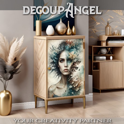 要素の断片 – Decompage- 薄葉紙