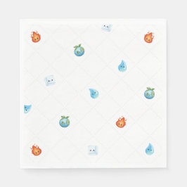 要素の最初の誕生日 スタンダードランチョンナプキン