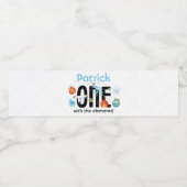 要素の最初の誕生日 ペットボトルラベル (シングルラベル)