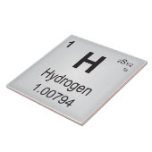 要素の水素のセラミックタイルの周期表 タイル (側面)