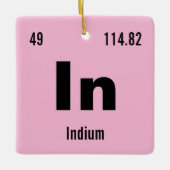 要素の独自の周期表を作成 セラミックオーナメント (正面)