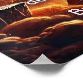 要素の衝突：火と氷 ポスター (角)