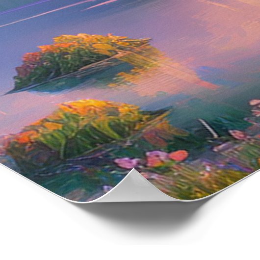 要素の調和 ポスター (角)