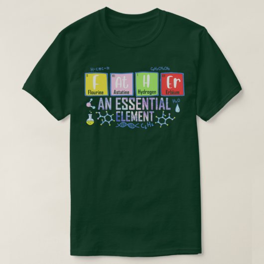 要素を作り上げる Tシャツ (デザイン正面)