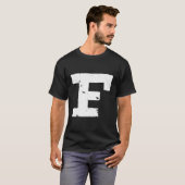要素シンボルのフッ素周期表 Tシャツ (正面フル)