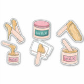 要素セットのWAX シール (正面)