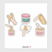 要素セットのWAX シール (シート)