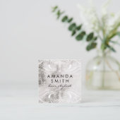 要素ファンシー大理石 スクエア名刺 (スタンド正面)