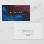 要素ミニマリストモダンビジコンテンポラリーネス 予約カード (正面/裏面)