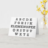 要素先生評価サンキューカード カード (黄色い花)