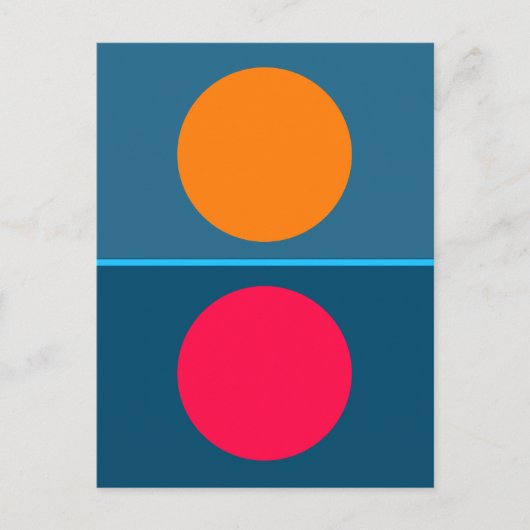 要素円 ポストカード (正面)